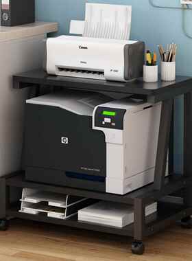 落可移动桌下带轱辘打印MM-00003置物地架多层纳家用多功能机收整