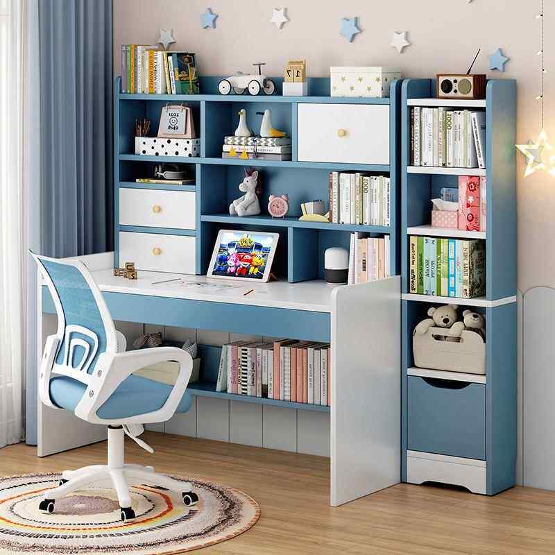 儿童书桌简约现代升降学习桌家用多功能写字桌卧室经济型桌椅套装