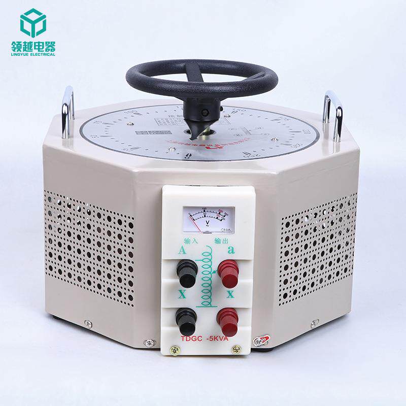 单相交流接触式调压器220V1/2/3/5KVA10/15/20/30KW40千瓦50KVA