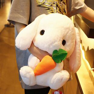 Cute Stuffed Rabbit Plush Soft Toys Bunny Kids Pillow Doll C
