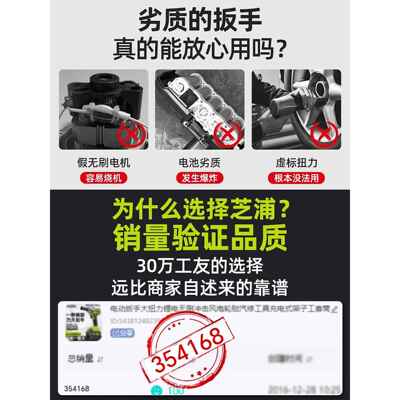 电动扳手扭力风炮大无刷JSF多能功转换头冲击具汽修工架子工专用