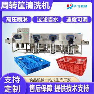 托盘洗机 单冻盘去污洗冲机 461连洗续鸡蛋周转筐清流水线清