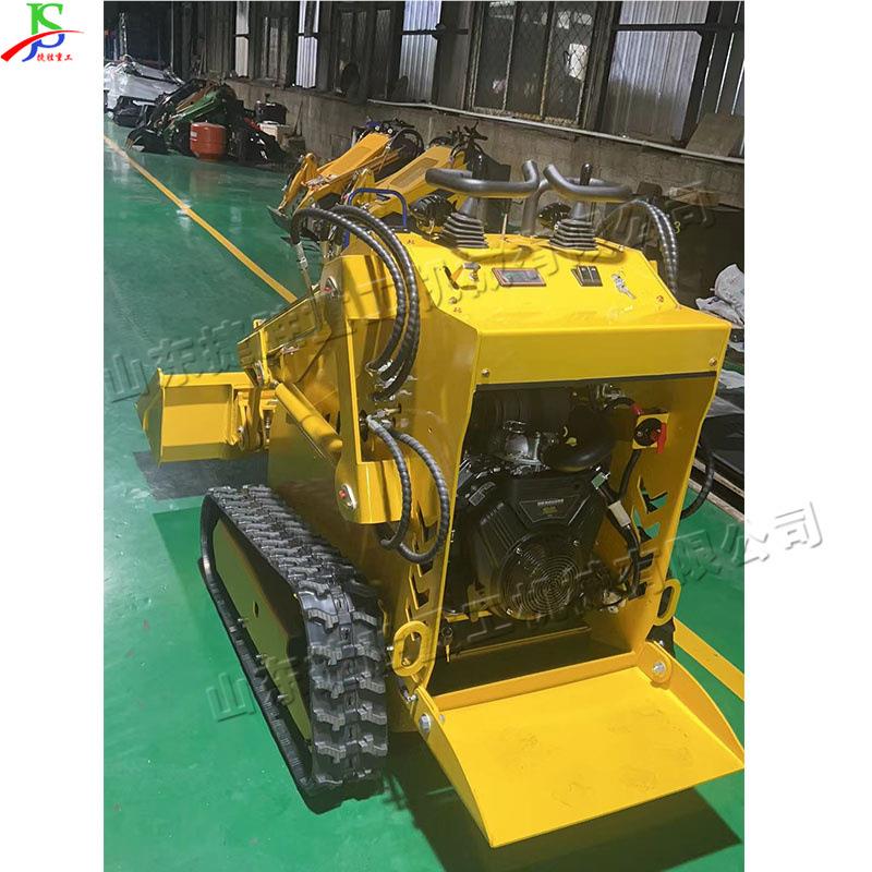 小型建轮式滑移装载机 履带式物筑工程料搬运 汽油车式短624途运