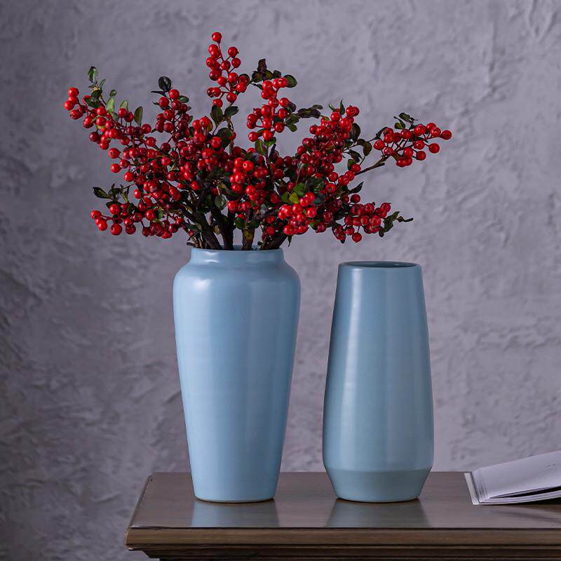 北欧陶瓷小花瓶家居餐桌插花装饰品小清新摆件ins风创意干花花器,家居饰品,花瓶,淘宝优惠券,粉丝福利购,淘宝优惠卷