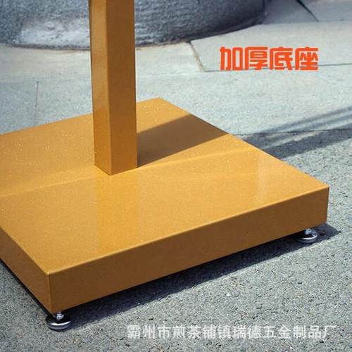 落地加工立式广告板牌牌面型立双展示牌广告展示架立kt商场立式