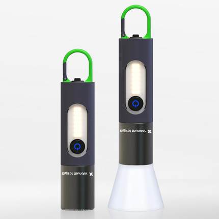 手电筒强光可充电式户外超亮远射小型迷你便携家用耐用手电白激光
