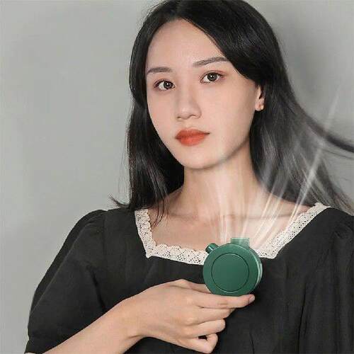 Mini Handheld Fan Wearable Portable Fan Rechargeable