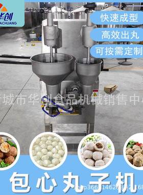 多功能肉丸绞肉机包心鱼丸成型机丸子机撒尿牛肉丸加工设备