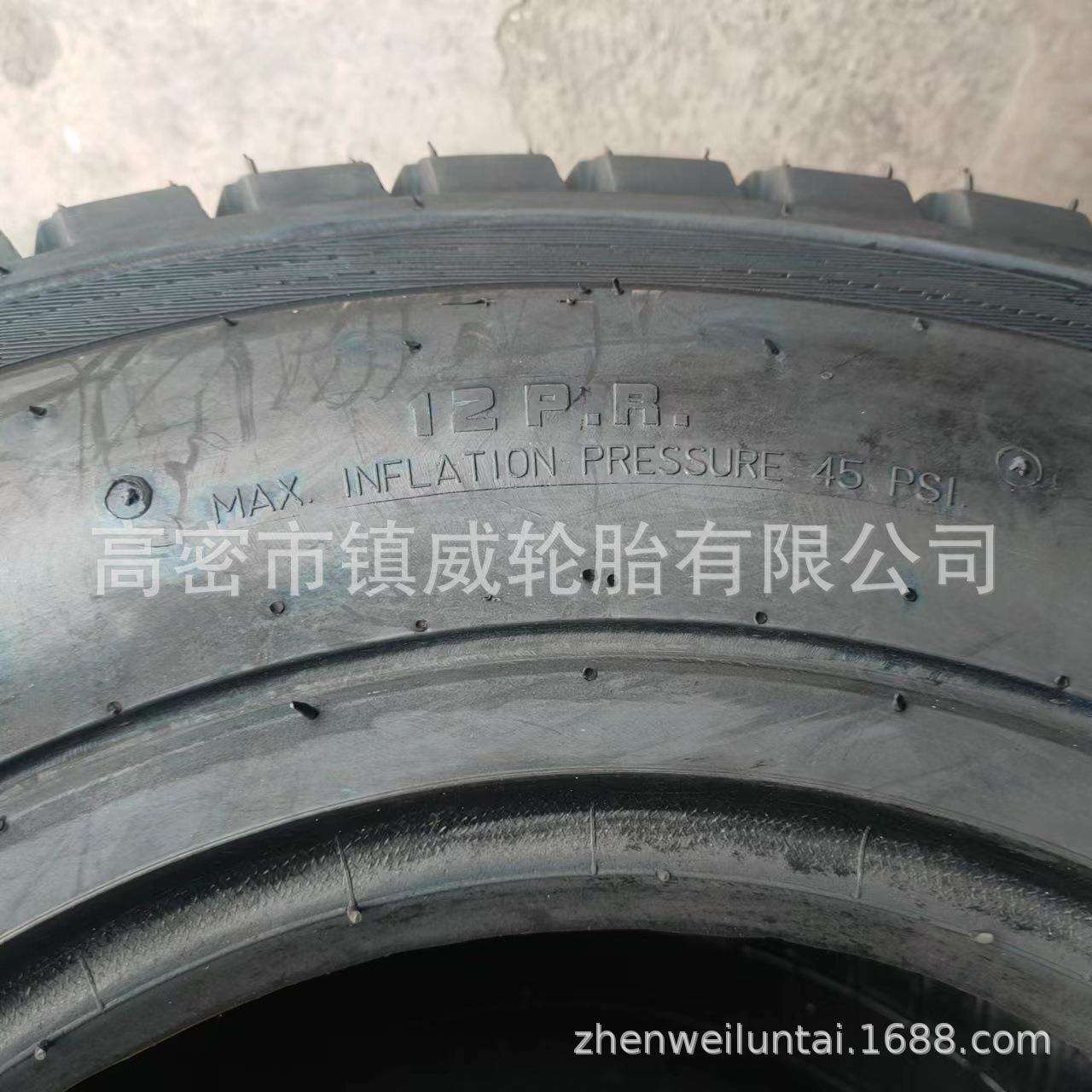 现货供应尼龙草坪花纹轮胎 31*15.5-15 草坪车观光车轮胎
