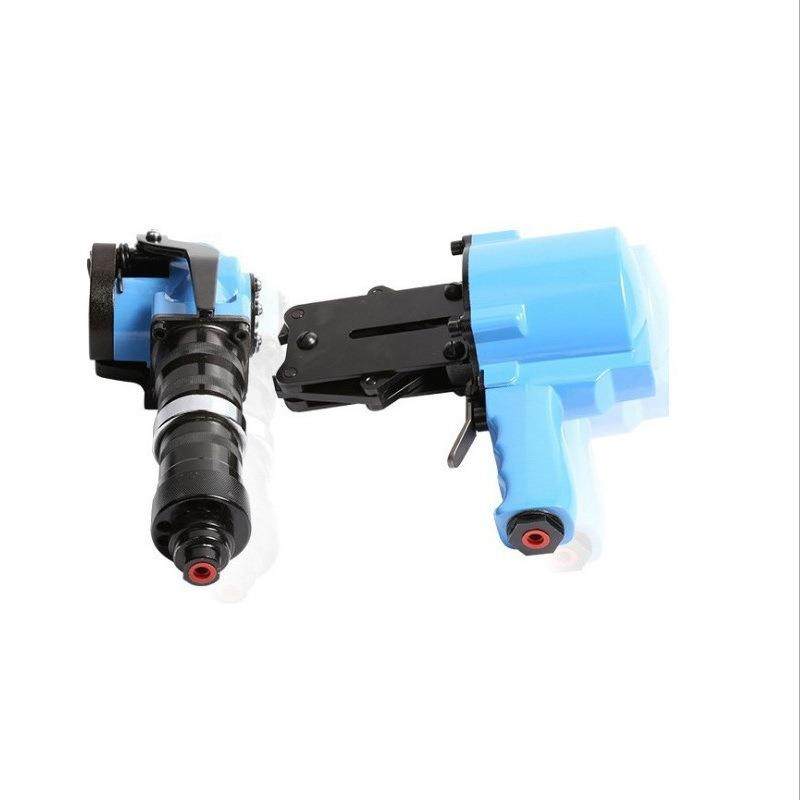 气动带FGC打钢包铁机分体式KCS32皮自动收紧锁扣机手提捆扎机L161