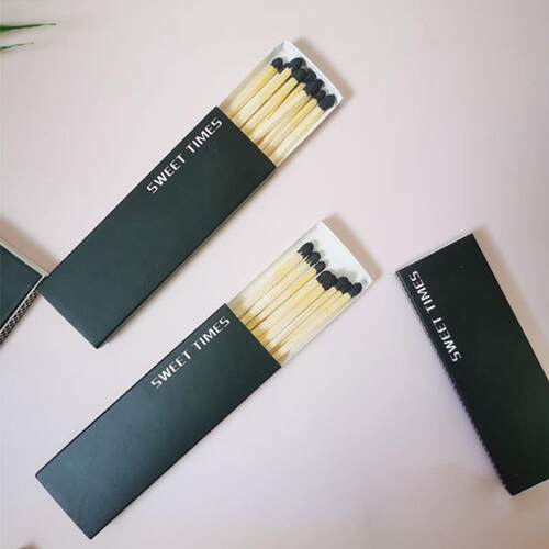 Wooden matches candle Creative Long Match birthday party