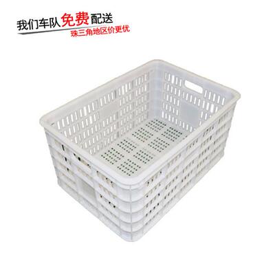 厂家周转萝塑料筐胶框蔬菜水果600*420*15A萝耐用周转箱