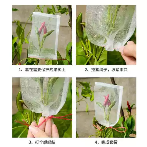 Сетка для защиты от насекомых, сумка для защиты от насекомых, защита от дыни и фруктовых мух, сумка для защиты от птиц, фильтр, упаковка для грейпфрута, пропитанная семенами, нейлоновая сетчатая сумка