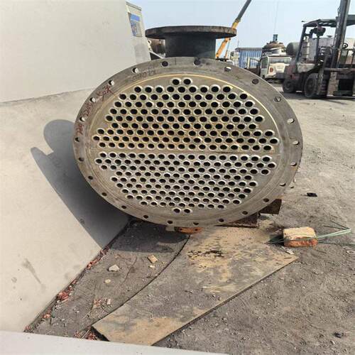 现货二手50-500平方钛材列管冷凝器 化工工业蒸发喷淋式换热器