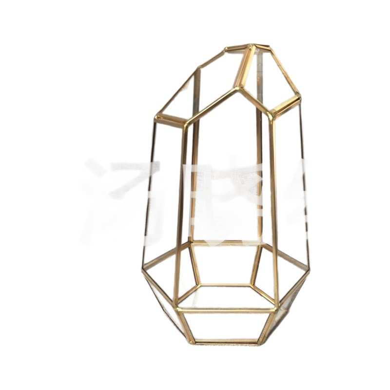 生态景观花盆切割 瓶 花房 肉花几何微玻璃立体器皿苔藓多多面器