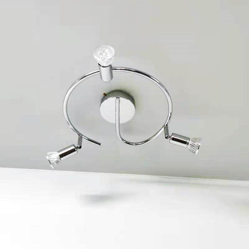 现简约环形三头灯创意led造型过道入户灯家用客厅墙吸顶灯