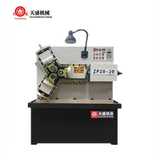 天盛Z28-30型全自动三轴滚丝机 钢筋螺纹加工滚牙机 数控滚齿机