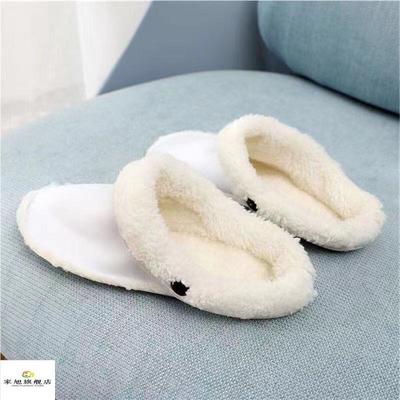 洞洞鞋毛绒内胆可拆卸棉套冬季保暖鞋套可拆洗加厚冬款替换芯防寒