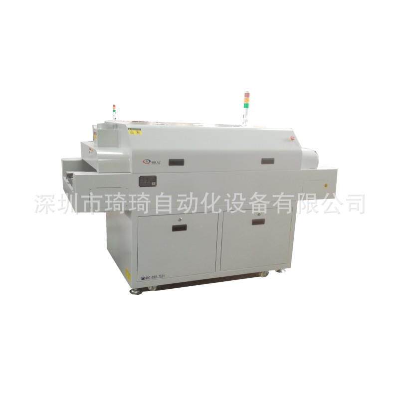 SMT回流焊机 上四下四回流焊 红外线回流焊PCB板焊接贴片回流焊
