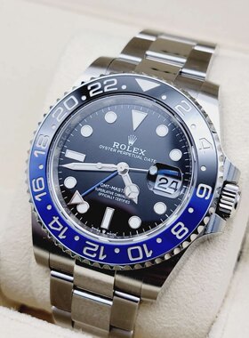 98新40mm劳力士格林尼治型II国米圈自动机械116710BLNR男表正品