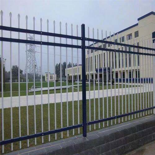 锌钢护栏家用加厚款铁艺庭院围墙围栏别墅花园小区防护栏学校院墙