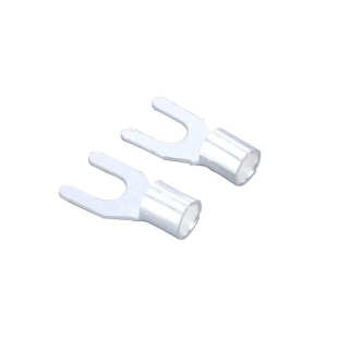 端头 型铜线接线端子 鼻子ut4耳10叉形 u冷平方压6镀银 裸接线