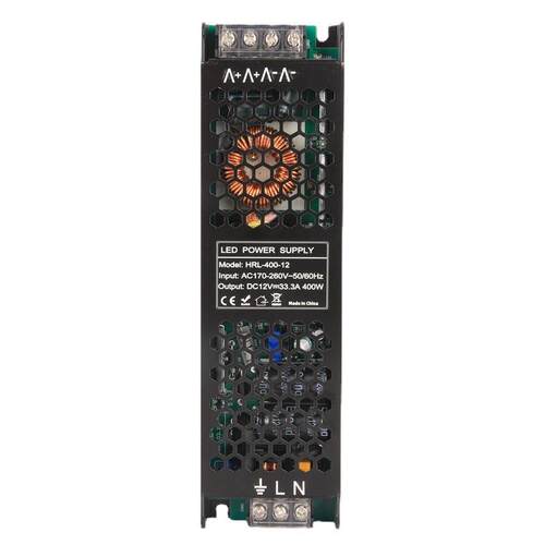 黑金刚长条开关电源足功率12v400w 灯条灯带LED低压标识大功率电
