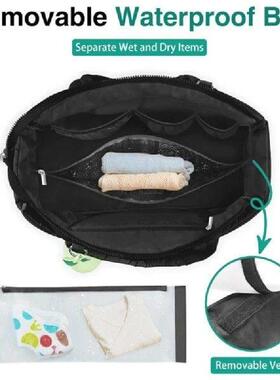 Convenient Foldable Baby Diaper Bag Organiser with Ample