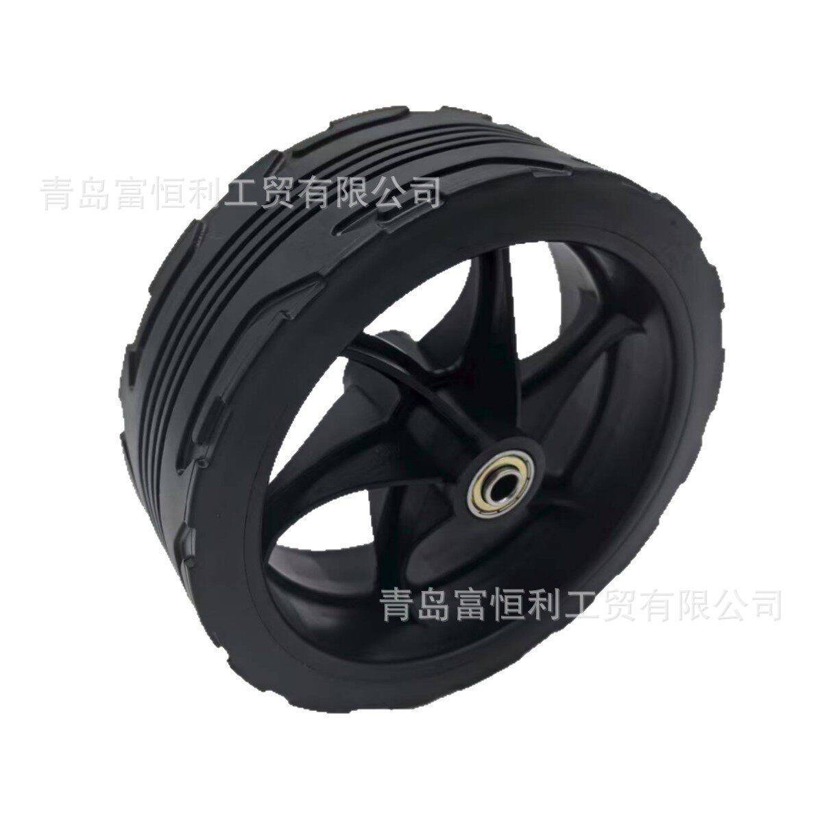 定制7x2塑料轮露营车沙滩车轮子布兜车手推车实心轮胎厂家