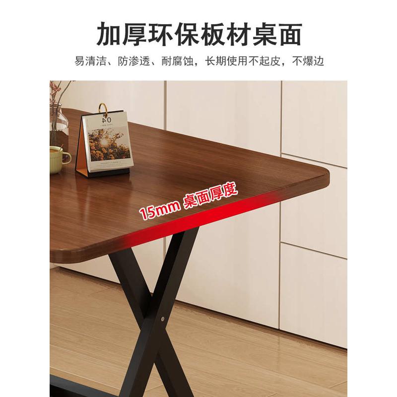 家用折叠餐桌小户型80x80桌子简易出租屋吃饭桌正方形手提便携式