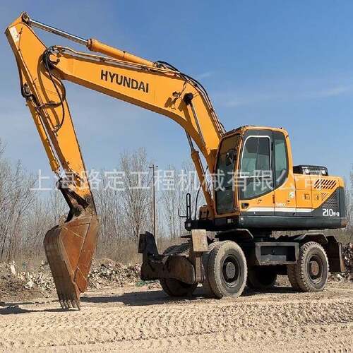 原装 现代HYUNDAI210W-9轮式挖掘机 到家直接干活 车况好