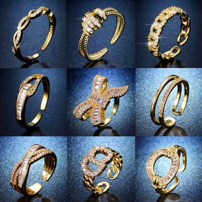 Fashion Personalized Ins tendy Ring Women