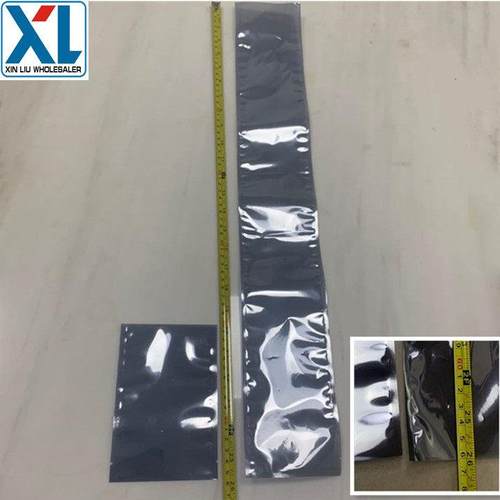 加长66CM平口防静电屏蔽袋LED硬灯条包装袋塑料袋芯片主板电子袋