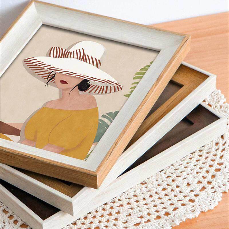 Nordic simple wooden photo frame square picture frames 相框图片