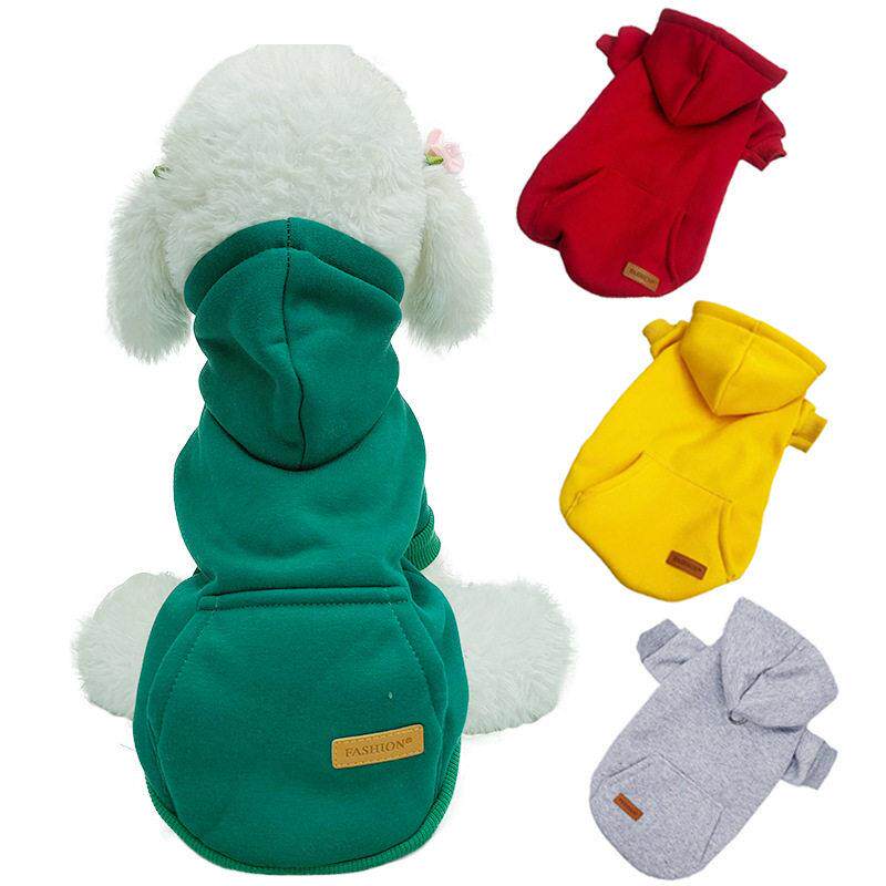 冬季狗狗服装休闲卫衣柯基纯棉加绒保暖小型犬宠物衣服秋冬宠物狗