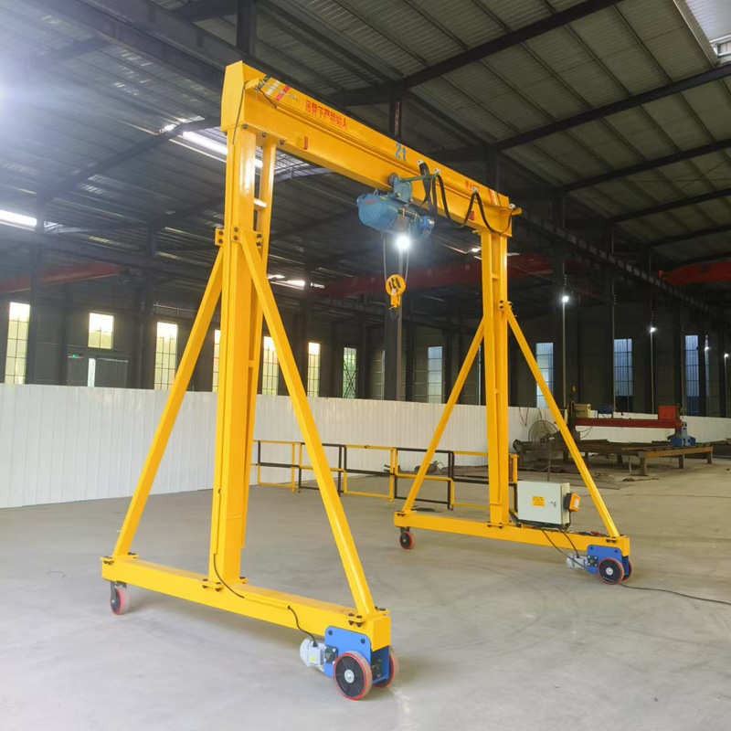 定制起重机无线遥控5吨龙门架无轨万向电动龙门架可移动3吨龙门架