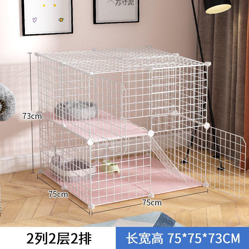 猫笼猫别墅笼子家用室内猫舍带厕所超大自由空间小型猫咪猫窝批发