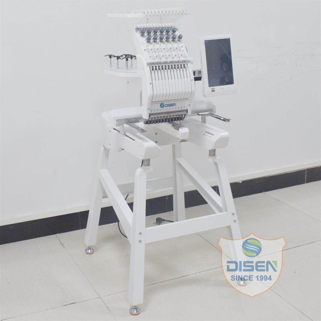 自动小型单头电272脑绣花机d刺绣机Singl Head Embroieery Mach全