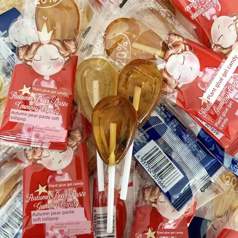 Codex青梅奶油秋梨奶油软糖棒棒糖结婚糖果幼儿园零食分享礼物