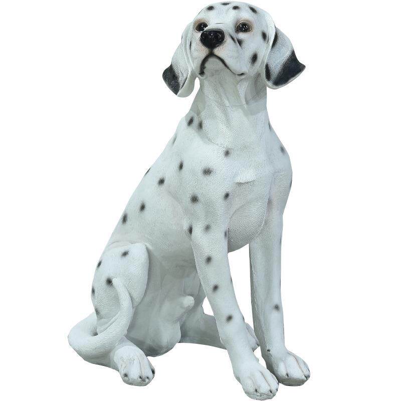 柴犬石雕金毛犬雕塑家居客厅装饰玻璃钢户外模型摆件仿真动物雕塑
