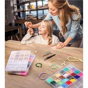 Clay letter Beads Set for Diy Bracelet Jewelry Making Kit