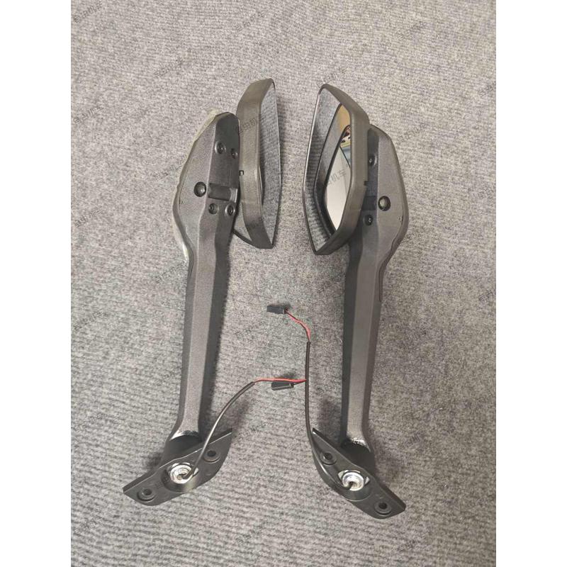 适用于春风450SR srs后视镜转向灯倒车镜子反光镜摩托车片副厂
