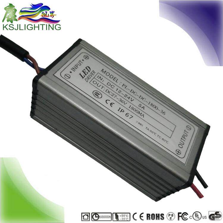 太阳能电源 10串6并60W 12-24V输入 1800MA 恒流源 led驱动整流器