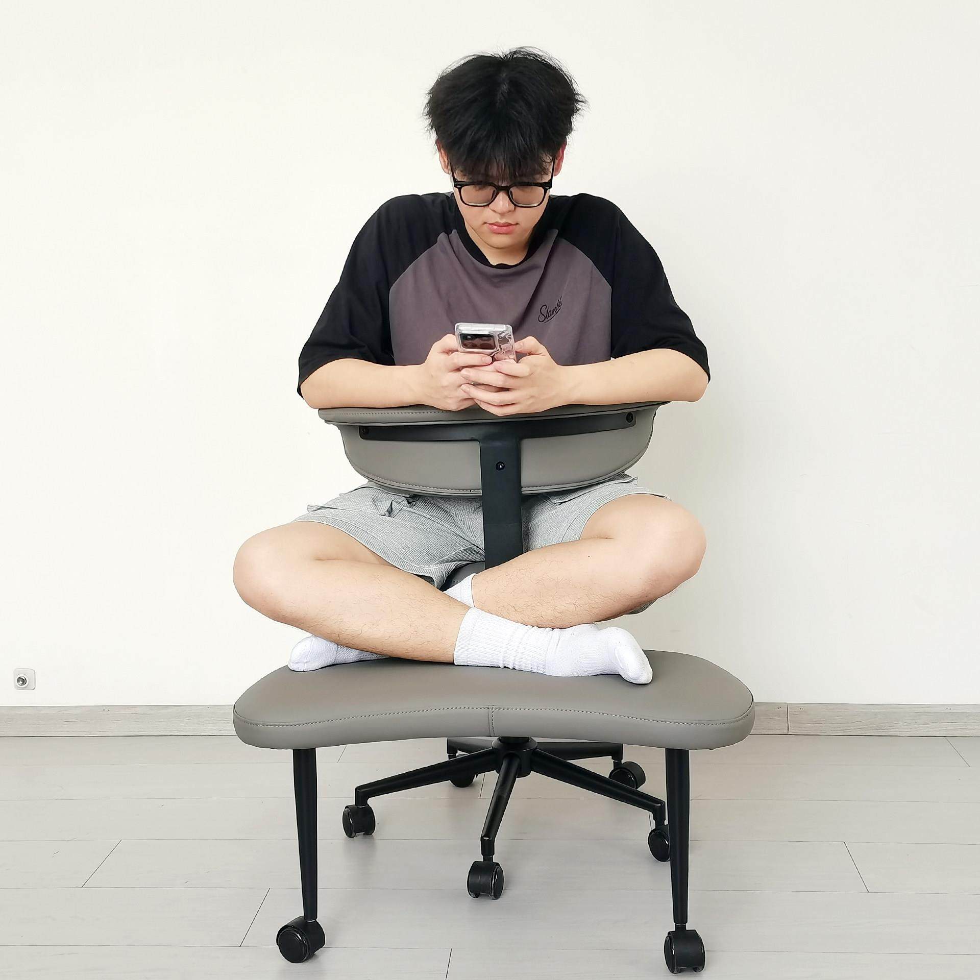 盘腿椅猴凳网红蹲椅懒人办公学习宿舍瑜伽冥想椅打坐椅带扶手舒服,商业/办公家具,人体工学椅,淘宝优惠券,粉丝福利购,淘宝优惠卷