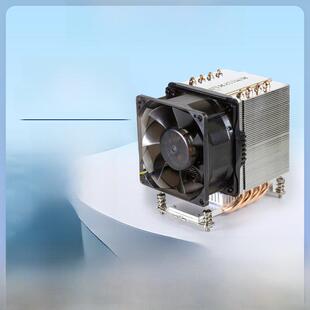 DYNATRON政久 AM4 AM5 3U四热管服务器散热器7900X 风扇风冷A19