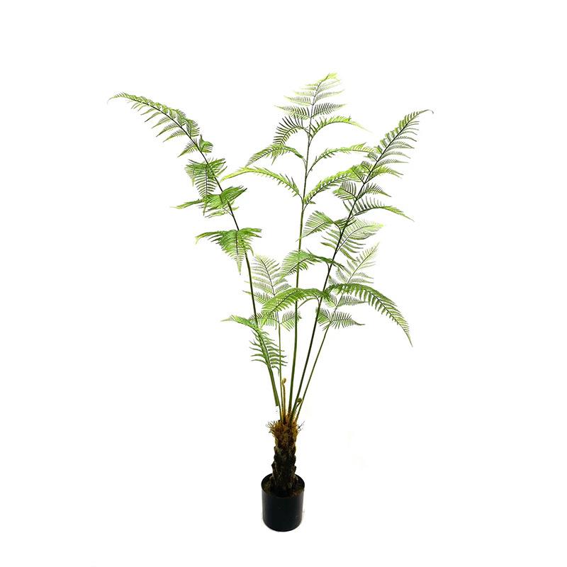 仿真绿植大型高端室内植物假树造景葵猴头马耳蕨猴头蕨桫椤树
