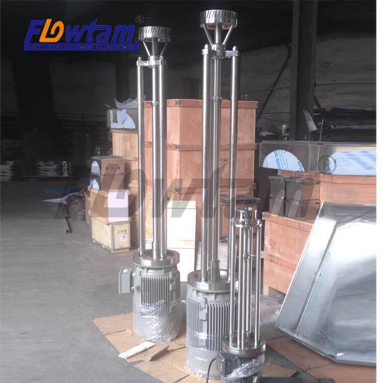 大型不锈钢立式可移动均质乳化机粉液高速混合乳化搅拌机800L