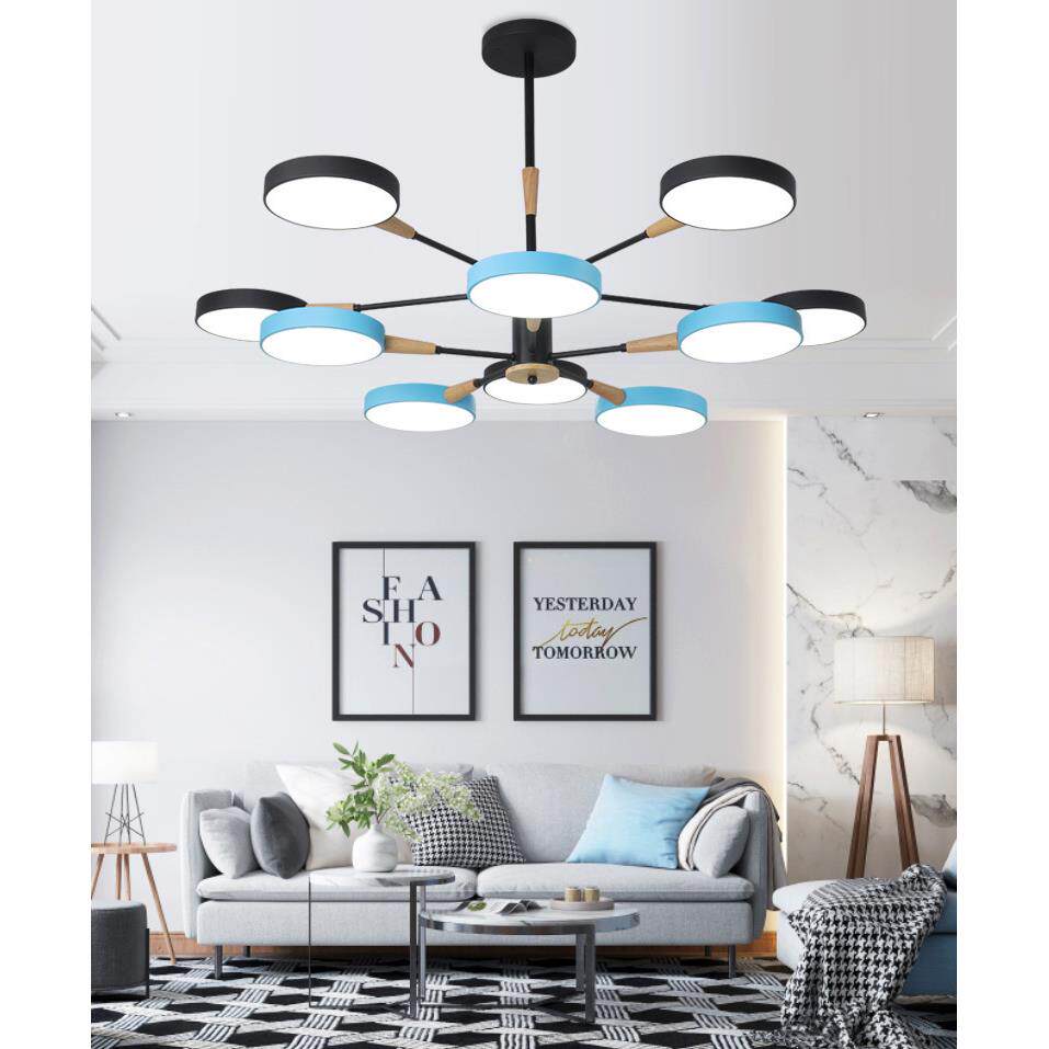 北欧灯具客厅吊灯现代简约创意2021年新款餐厅灯大气家用卧室吊灯