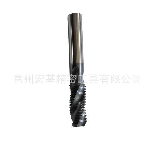 整体合金机用丝锥工具锥螺尖螺旋超硬材料不锈钢攻牙丝锥超硬直槽