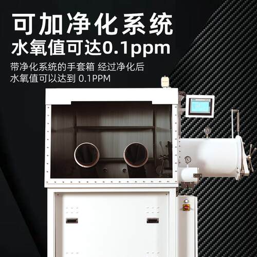 净化氧系统手手套实2GBS箱验室干燥箱全自动循环再生水值0.1PPM套